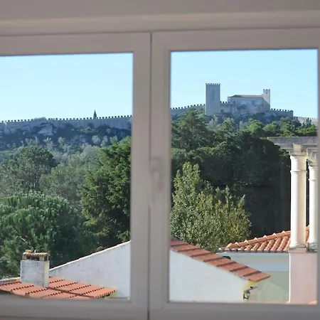 Casa Da Varzea - O Castelo A Janela!!! Obidos Exterior photo